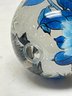 Hand Painted Hollow Glass Egg - VINTAGE