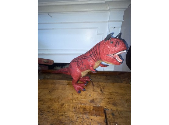 Large Toy Rubber Dinosaur - Souvenir Of Disney's Dinoland