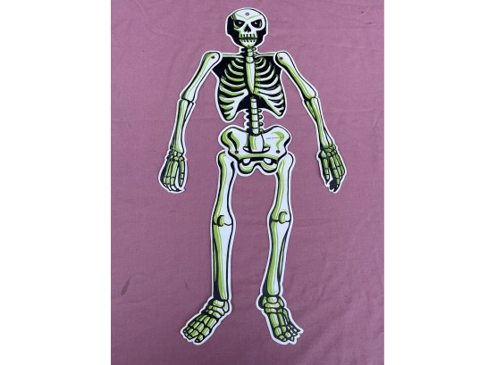 Vintage Glo-Skeleton Articulated Halloween Decor - Topstone Danbury, CT