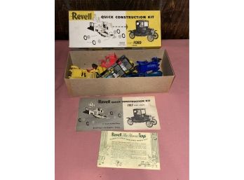 Vintage Revell Plastic Model Car Kit - Lots Of Car & Pieces