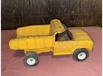 Vintage Tonka Yellow XR 101 Pressed Steel Toy Dump Truck