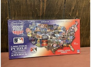 Baseball Across America 1,000 Piece Puzzle NEW, Sealed