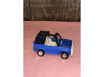 Vintage Tootsie Toy Blue Car Roadster
