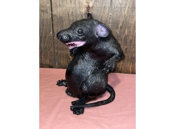 Creepy Large Rubber Rat - Super Halloween Decor