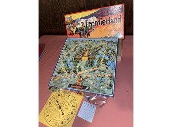 Vintage Walt Disney Frontierland Board Game