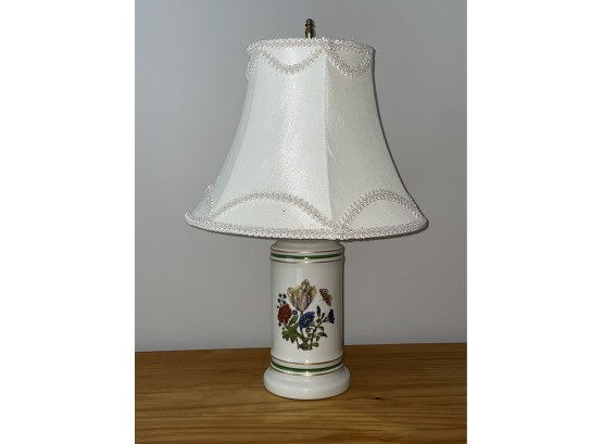 Flowers And Butterfly Ceramic Table Lamp
