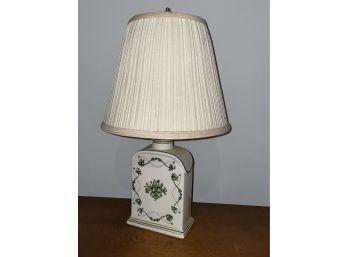Ceramic Rectangular Base Table Lamp
