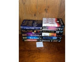 Lot Of 11 Nelson DeMille Crime Fiction Novel Books, Hardcover (Lot #9)