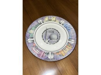 1939 New York World's Fair Souvenir Plate - Homer Laughlin