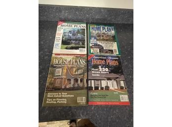 Lot Of 4 Home Plans Magazines 1990s
