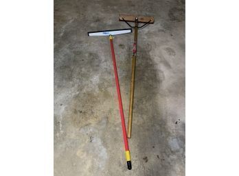 22' Aquaflex Squeegee & Push Broom