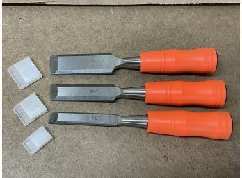 Set Of 3 Woodworking Chisels