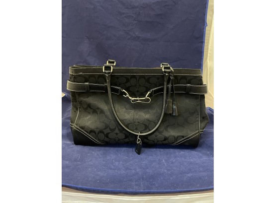 Black COACH Handbag, Purse