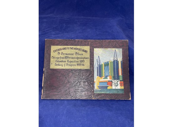 Chicago World's Fair Souvenir Book 1933