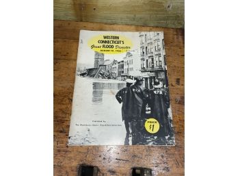 1955 Western Connecticut's Great Flood Disaster Photo Book
