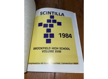 1984 Brookfield, CT High School Yearbook