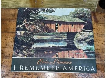 Eric Sloan's 'I Remember America' 1987 Illustrated Book