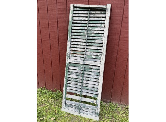 Extra Large Antique Shutter