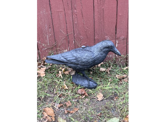 Plastic Crow Decoy - Hunting, Halloween Decor - Raven
