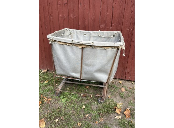 Vintage Laundry/Mail Cart - Great Size For Home Laundry Room