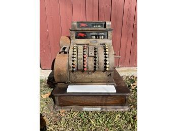 Antique National Cash Register - Extra Large General Store Collectible COOL