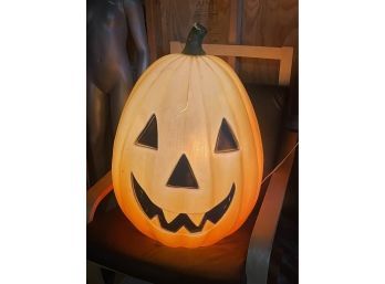 Vintage Large Halloween Pumpkin, Jack-O-Lantern Empire Blow Mold