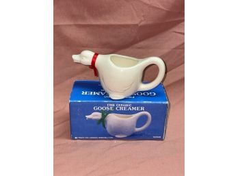 Cute Ceramic Goose Creamer 1985 Ron Gordon Designs