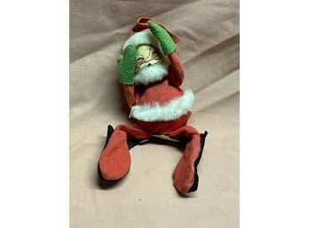 Vintage Santa Claus Annalee Mobilitee Doll 1970s Christmas Decor