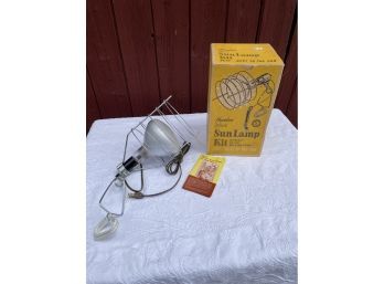 Vintage Norelco Sun Lamp, Heat Lamp NOS