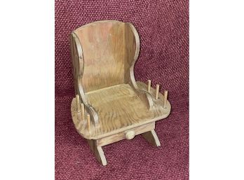 Miniature Rocking Chair - Thread Spool & Sewing Notion Holder
