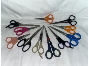 Lot Of 10 Craft Scissors/Children's Size
