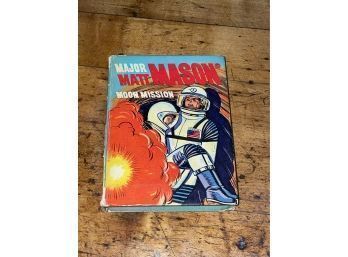 1968 Major Matt Mason Moon Mission Vintage Little Big Book
