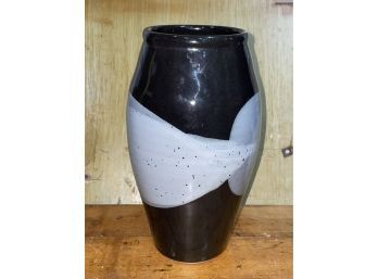 Cool 'Tropical Clay' Vase 8' Tall Made In Hawaii