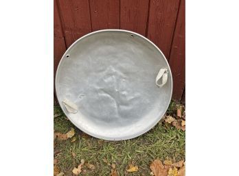 Vintage Aluminum Saucer Snow Sled - National Lampoons Christmas Vacation
