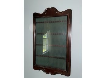 Wall Mount Spoon Collection Display Case