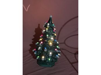 Vintage 12' Ceramic Christmas Tree - Classic Retro Decor - Holland Mold