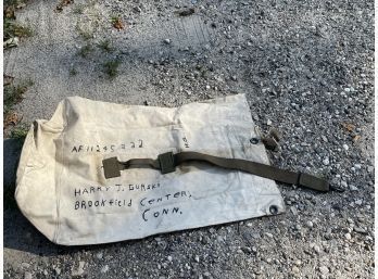 Original Vintage US Military, Army Duffle Bag (Harry Gurski - Brookfield, CT)