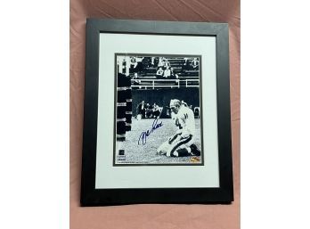 Y.A. Tittle Autographed Photo In Frame - Steiner Sports Collectible