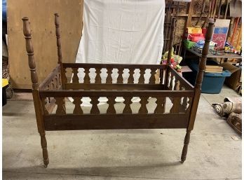 Antique Swedish Baby, Child's Bed - Very Unique!