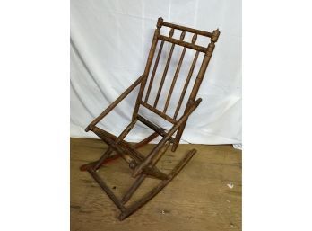 Interesting Antique Rocking Chair
