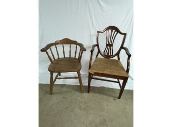Lot #2 Antique/Vintage Chairs