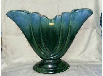 HUGE Royal Haeger Mid-Century Green Art Pottery Vase