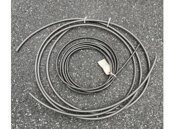 Lot Of Steel Braided Wire Conduit Hose