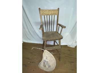 Antique Baby/Child's High Chair