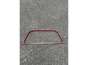 Vintage Metal Frame Bow Saw