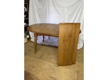 Vintage Maple Kitchen Table With Leaves