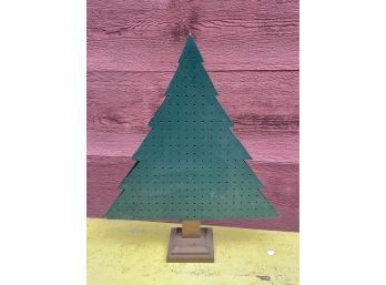 28' Tall Christmas Tree Peg Board Display