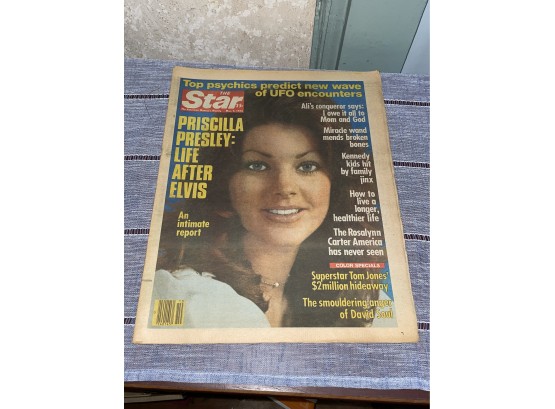Priscilla Presley: Life After Elvis 'The Star' Tabloid Newspaper March 1978