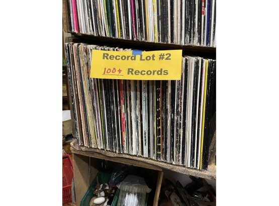 Lot #2 (Over 100) Vinyl Records DJ Music Collection