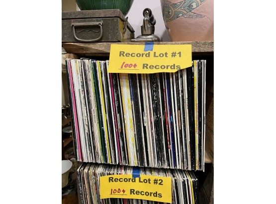 Lot #1 (Over 100) Vinyl Records DJ Music Collection